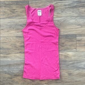 PINK Victoria's Secret Vibrant Pink Tank Top